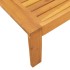 Set sofás de jardín con cojines 4 pzas madera maciza de