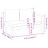 Set sofás de jardín con cojines 4 pzas madera maciza de
