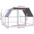 Jaula gallinero de acero galvanizado 3x4x2