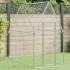 Jaula para gallinas acero galvanizado plateado 200x100x190