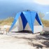 Tienda de playa 4 personas impermeable apertura rápida