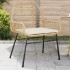 Sillones de jardín con cojines 2 uds ratán sintético