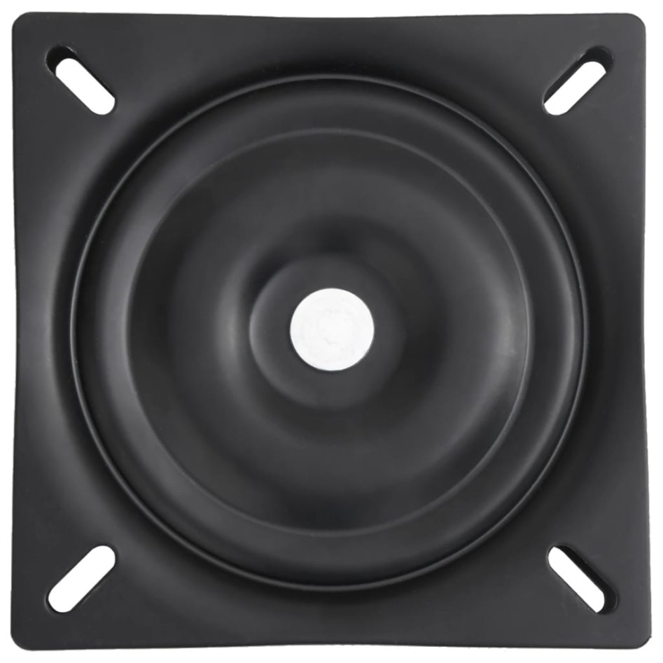 Set asientos plegables para barco 4 uds con cojín blanco y