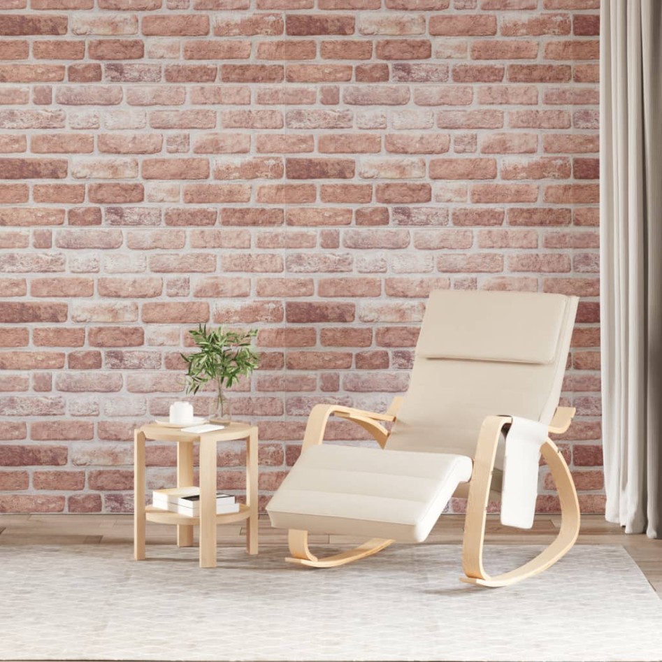 Paneles de pared 3D 10 unidades EPS marrón 100x50