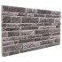 Paneles de pared 3D 10 unidades EPS gris antracita 100x50