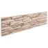 Paneles de pared 3D 14 unidades EPS marrón 100x25