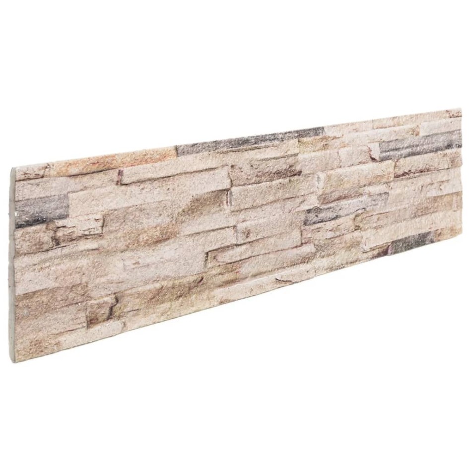 Paneles de pared 3D 14 unidades EPS blanco y rojo 100x25