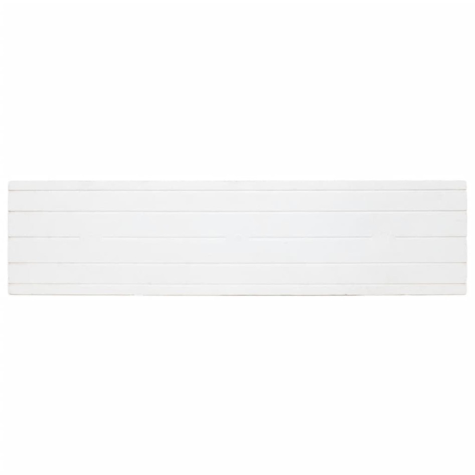 Paneles de pared 3D 14 unidades EPS blanco y rojo 100x25