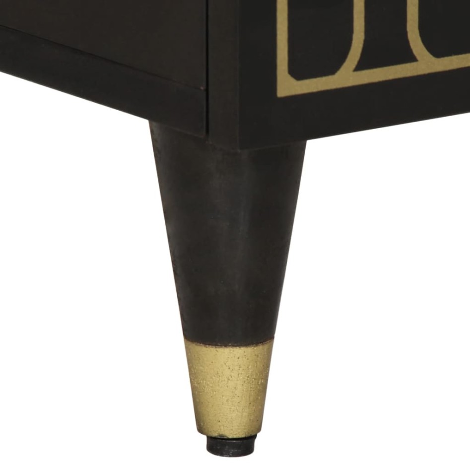 Mueble de baño madera maciza de mango 38x33x160