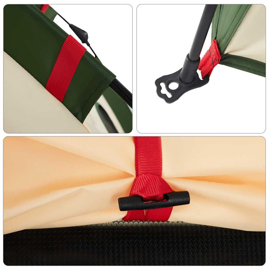 Tienda de campaña familiar 4 personas apertura rápida