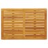 Juego de balcón 3 piezas madera maciza de