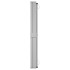 Toldo lateral retráctil para patio azul 140x600