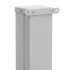 Toldo lateral retráctil para patio azul 140x600
