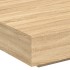 Mesa de centro madera de ingeniería roble Sonoma 100x100x31