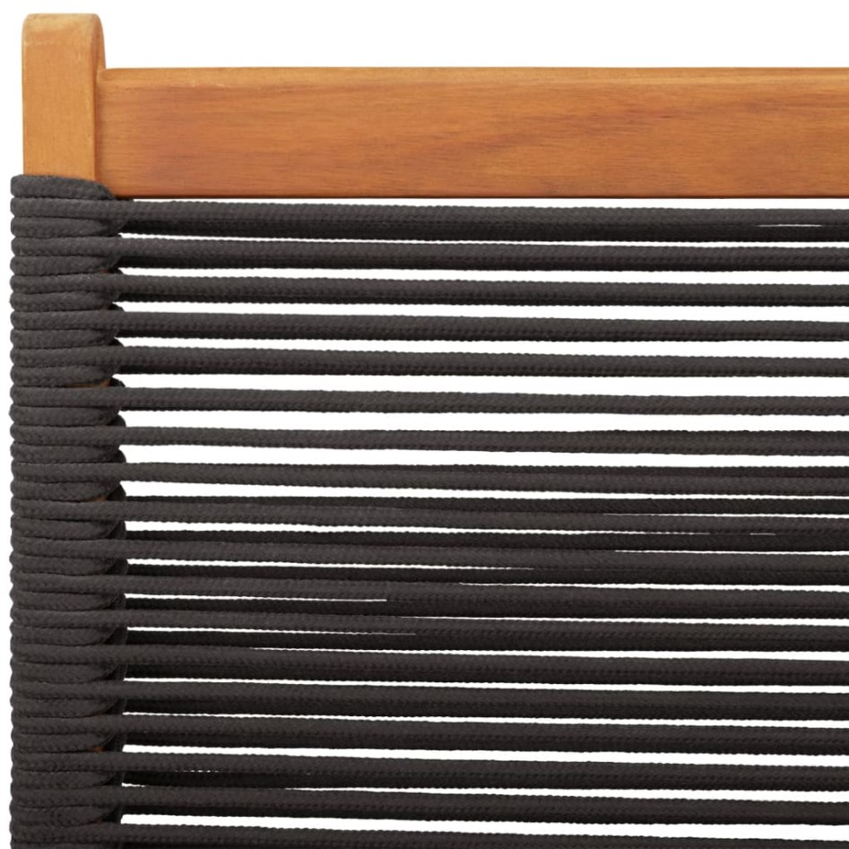 Sillas de jardín reclinables 4 uds madera maciza acacia