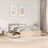 Cama con cajones y colchón madera maciza de pino 160x200