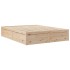 Cama con colchón madera maciza de pino 140x200
