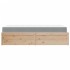 Cama con colchón madera maciza de pino 90x200