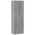 Aparador alto madera de ingeniería gris Sonoma 60x35x180