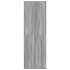 Aparador alto madera de ingeniería gris Sonoma 60x35x180