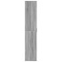 Aparador alto madera de ingeniería gris Sonoma 60x35x180