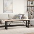 Mesa de centro marco O madera maciza pino y acero