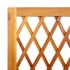 Jardinera con enrejado y estante acacia maciza 100x32x185
