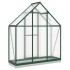 Invernadero con marco base aluminio verde 169x58x202