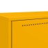 Aparador de acero amarillo mostaza 68x39x111,5