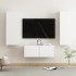 Set de muebles de salón TV 3 piezas madera de ingeniería