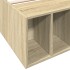 Estructura de cama madera de ingeniería roble Sonoma 90x190