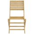 Sillas de jardín plegables 6 uds madera acacia 48,5x61,5x87