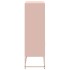 Aparador de acero rosa 68,5x38,5x123,5