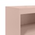 Aparador de acero rosa 68,5x38,5x123,5