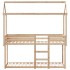 Cama litera sin colchón madera maciza de pino 90x200