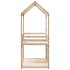 Cama litera sin colchón madera maciza de pino 90x200