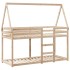 Cama litera sin colchón madera maciza de pino 90x190