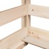 Cama litera sin colchón madera maciza de pino 90x190