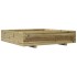 Jardinera madera de pino impregnada 110x110x26,5