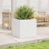 Jardinera de madera maciza de pino blanca 50x50x46
