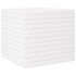 Jardinera de madera maciza de pino blanca 50x50x46