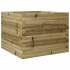 Jardinera de madera de pino impregnada 60x60x46
