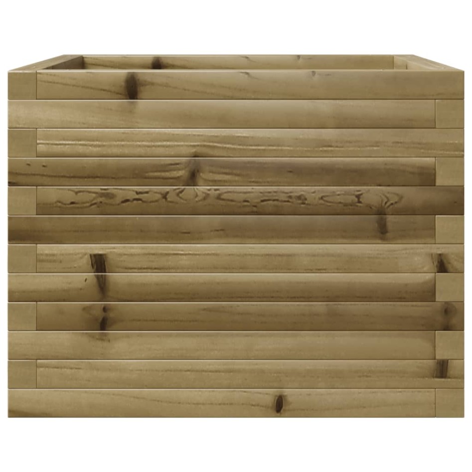 Jardinera de madera de pino impregnada 60x60x46
