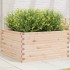 Jardinera de madera maciza de pino 90x90x46