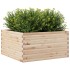 Jardinera de madera maciza de pino 90x90x46