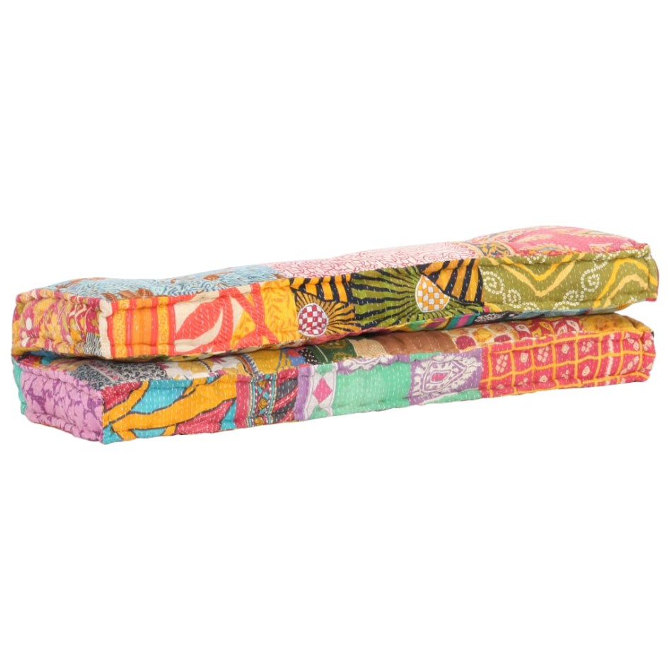 Cojín para sofá de palés tela multicolor