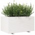 Jardinera madera maciza de pino blanco 90x60x49,5