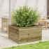 Jardinera de madera de pino impregnada 80x80x45,5