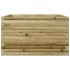 Jardinera de madera de pino impregnada 80x80x45,5