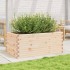 Jardinera de madera maciza de pino 110x60x45,5